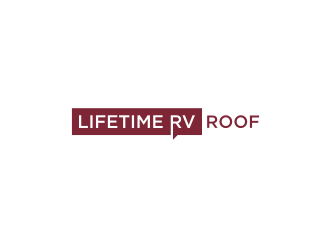 Lifetime RV Roof logo design by Susanti