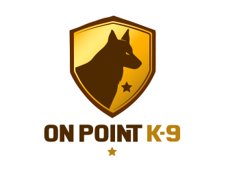 On Point K-9 logo design by BeDesign