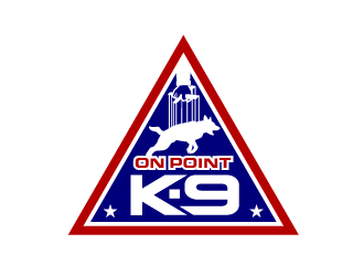 On Point K-9 logo design by SOLARFLARE