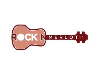 Rock n Merlot logo design by Diancox