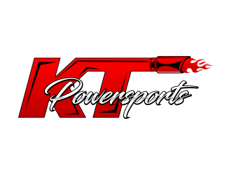 KT Powersports logo design by beejo