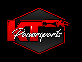 KT Powersports logo design by beejo