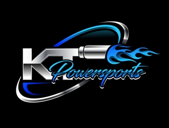KT Powersports logo design by DreamLogoDesign