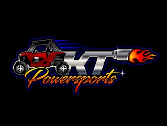 KT Powersports logo design by DreamLogoDesign