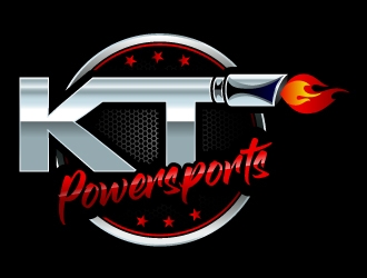 KT Powersports logo design by Suvendu