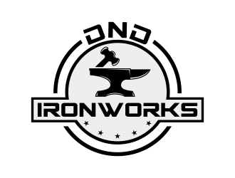 DnD Ironworks logo design by Kruger