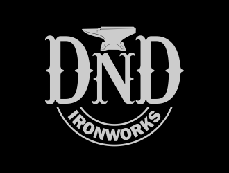 DnD Ironworks logo design by beejo