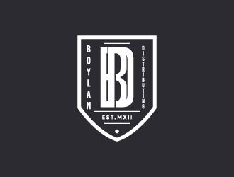 Boylan Distributing logo design by wongndeso