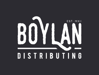 Boylan Distributing logo design by wongndeso
