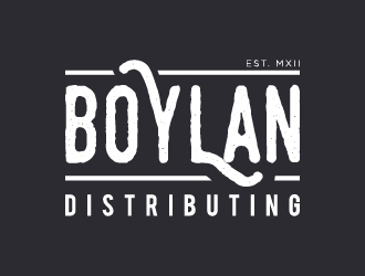Boylan Distributing logo design by wongndeso