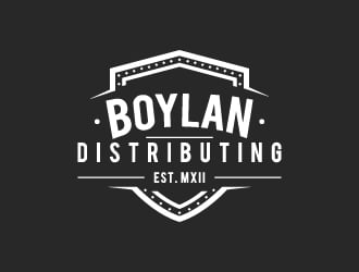 Boylan Distributing logo design by wongndeso