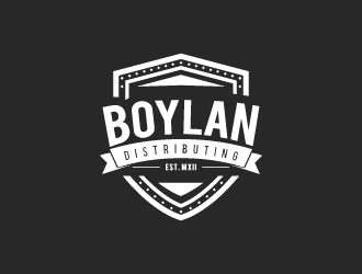 Boylan Distributing logo design by wongndeso