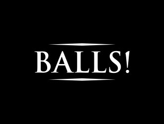 BALLS! logo design by dewipadi