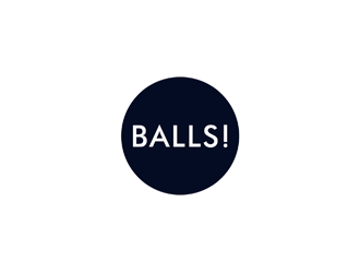 BALLS! logo design by KQ5