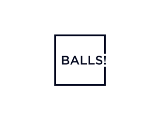 BALLS! logo design by KQ5