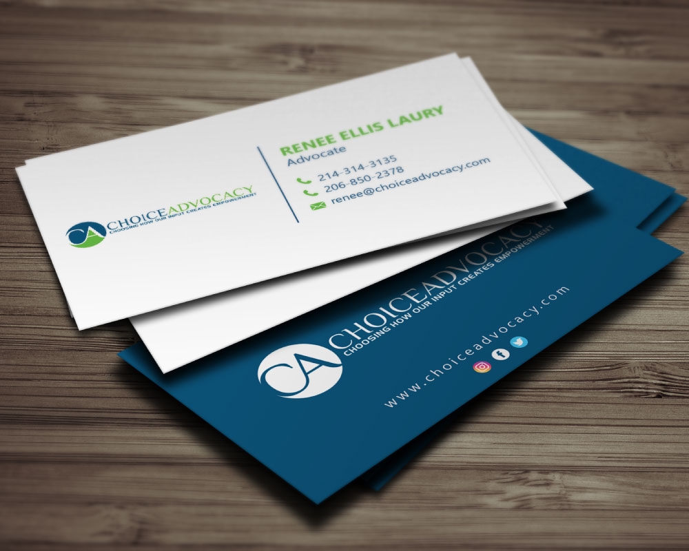 Choice Advocacy logo design by Boomstudioz