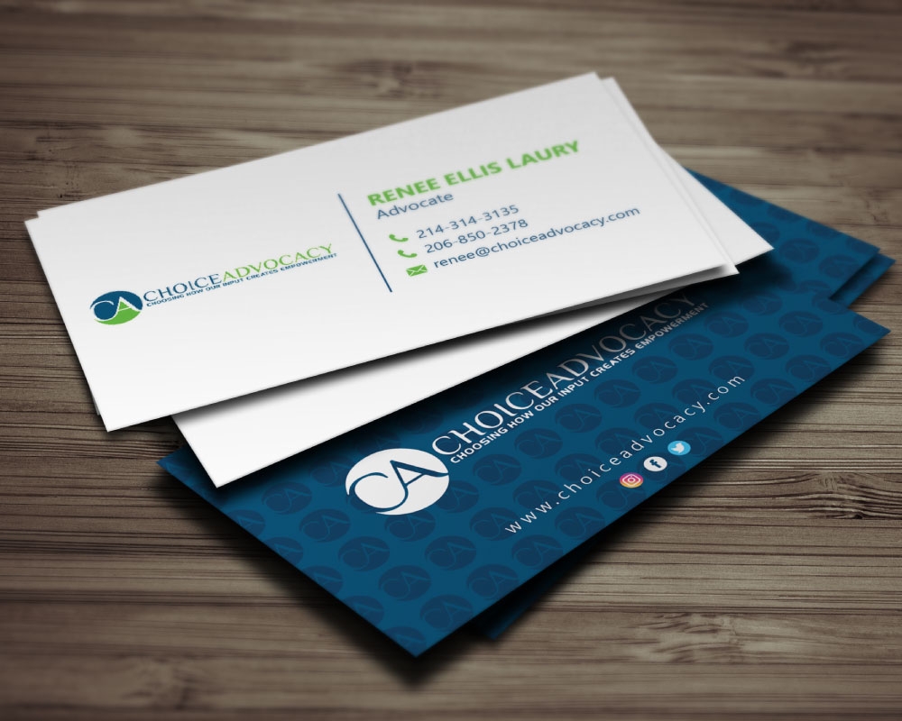 Choice Advocacy logo design by Boomstudioz