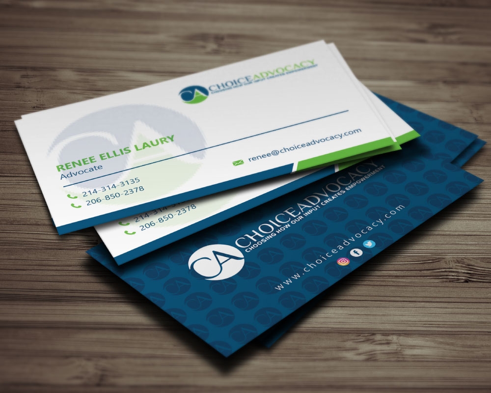 Choice Advocacy logo design by Boomstudioz