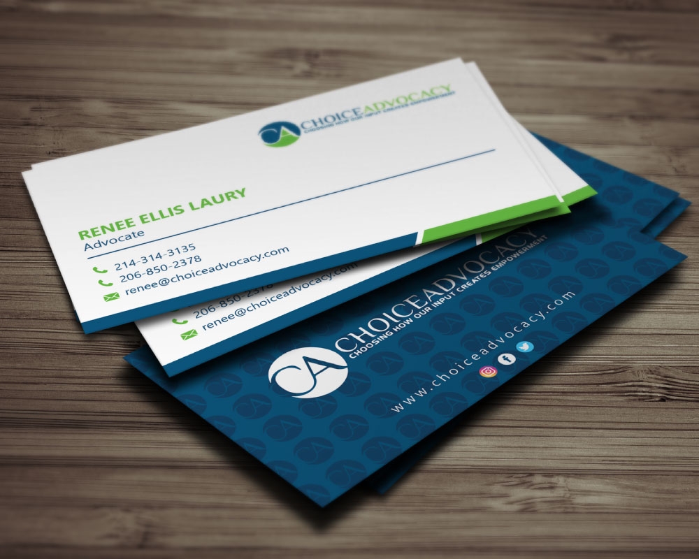 Choice Advocacy logo design by Boomstudioz