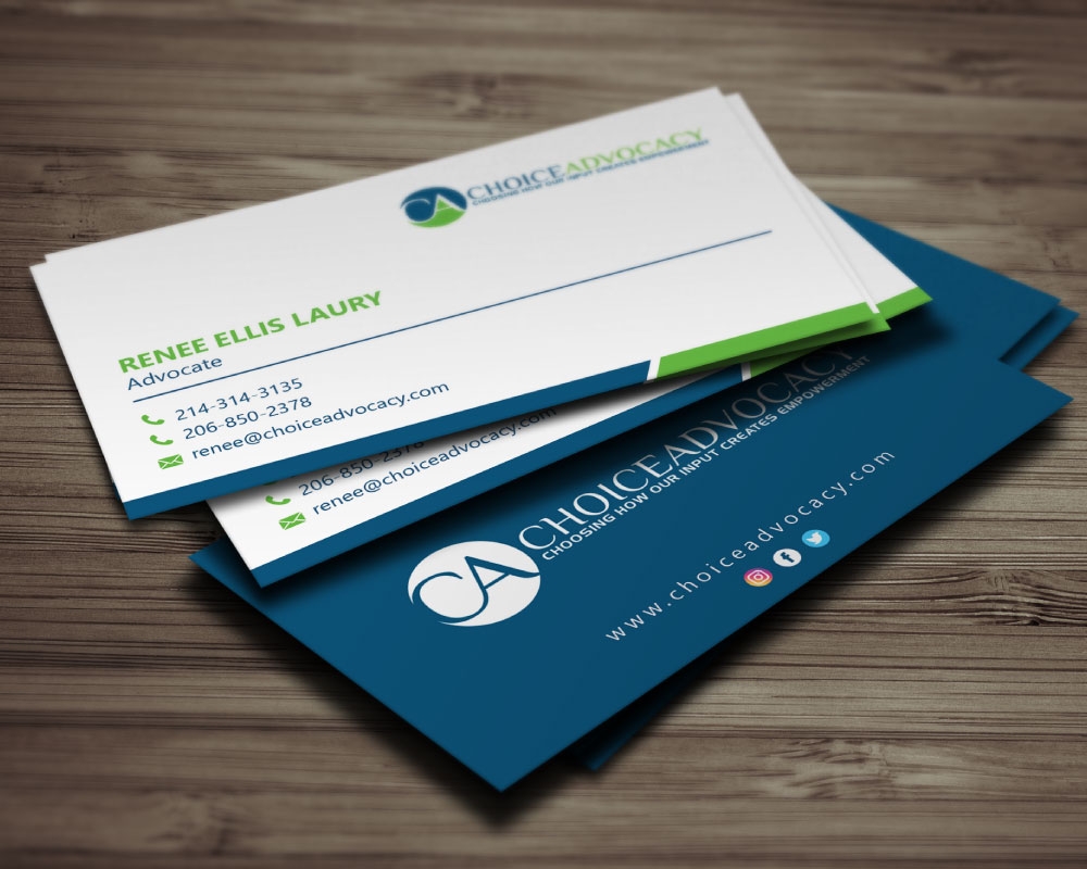 Choice Advocacy logo design by Boomstudioz