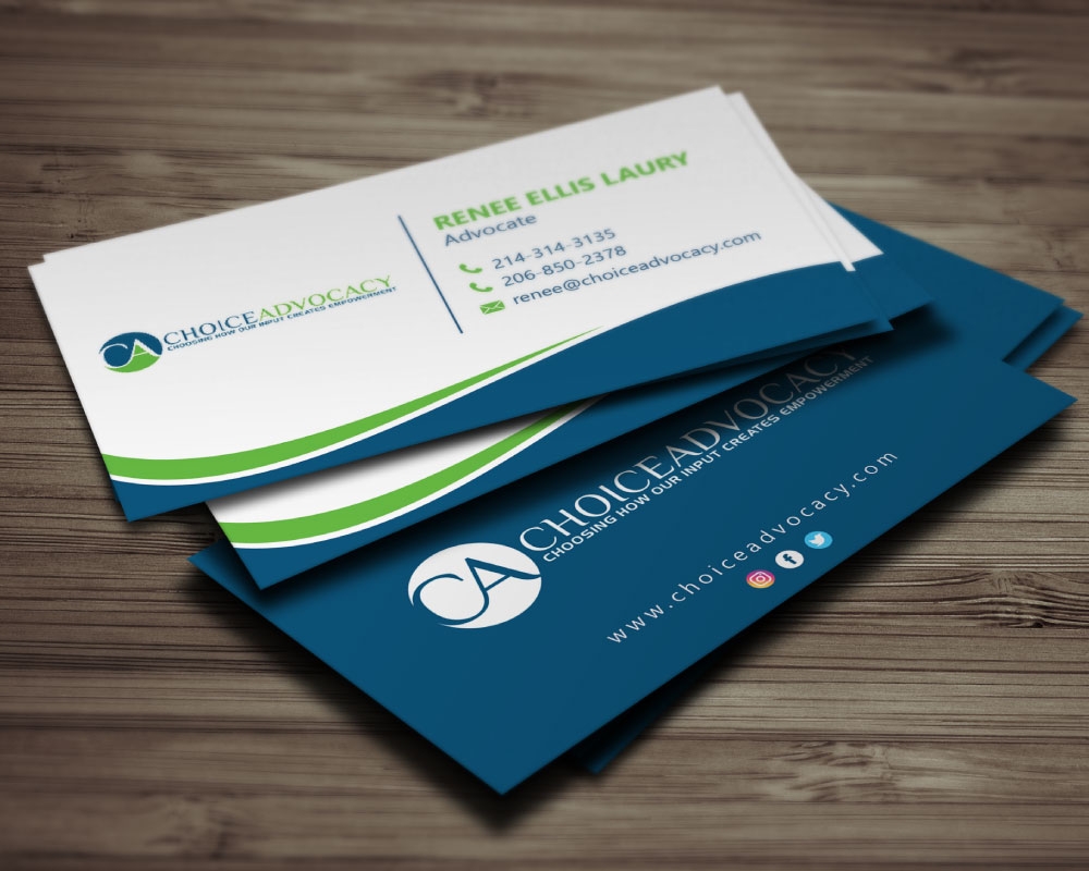 Choice Advocacy logo design by Boomstudioz