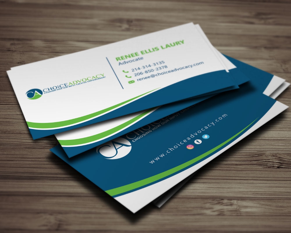 Choice Advocacy logo design by Boomstudioz