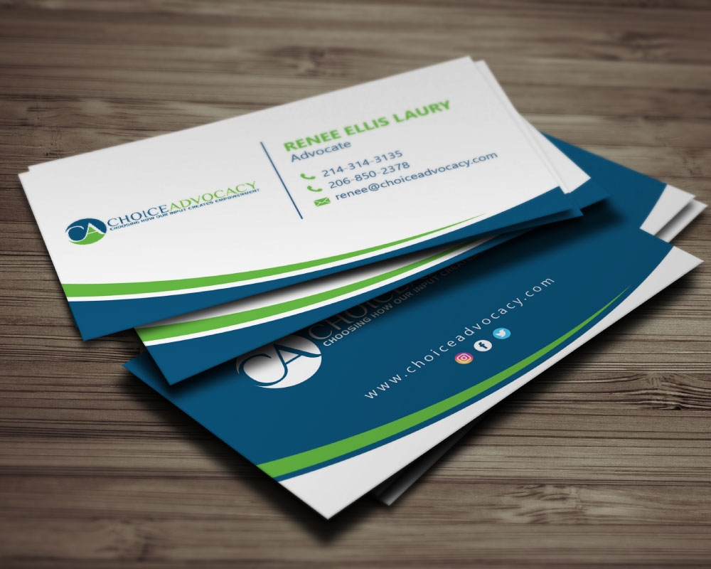 Choice Advocacy logo design by Boomstudioz