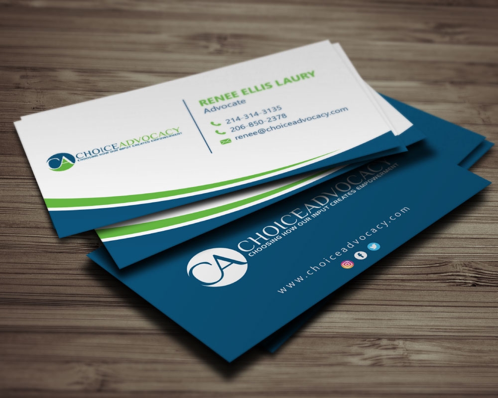 Choice Advocacy logo design by Boomstudioz