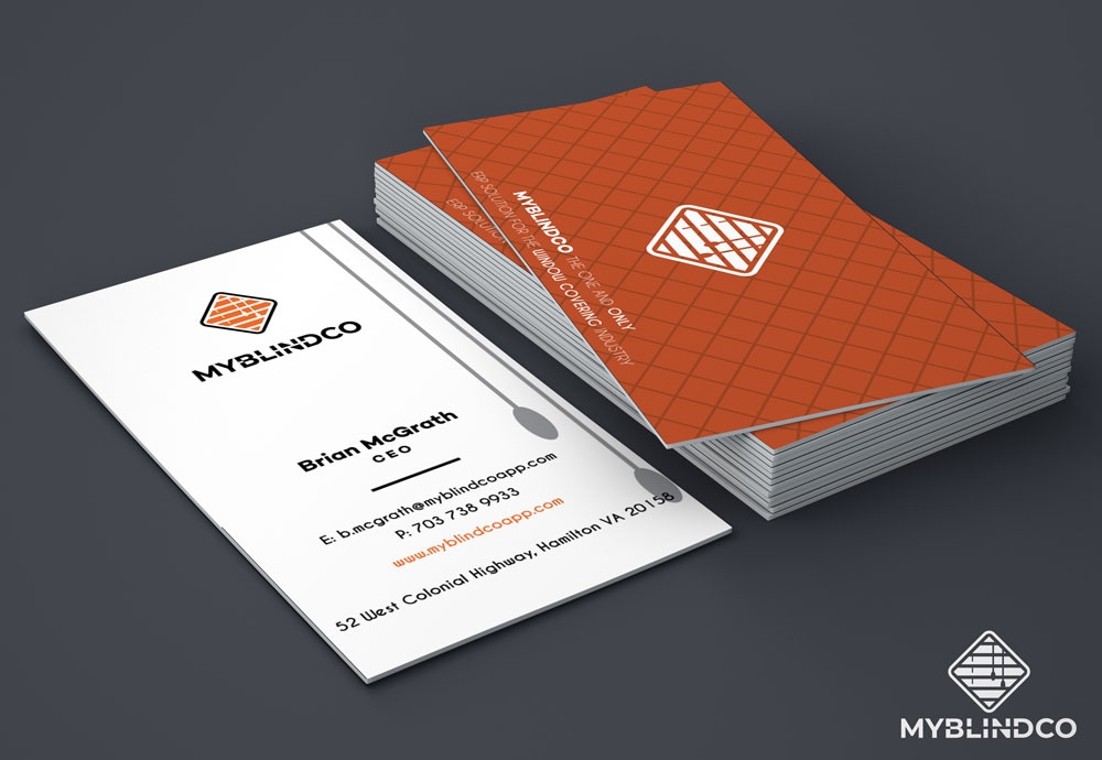 MyBlindCo Logo needs updating and the word enterprise  added bellow the Word MYBLINDCO.   logo design by haeluna