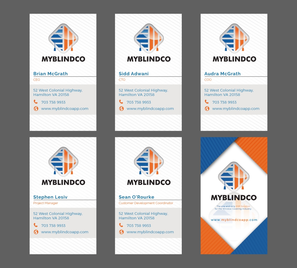 MyBlindCo Logo needs updating and the word enterprise  added bellow the Word MYBLINDCO.   logo design by Gelotine