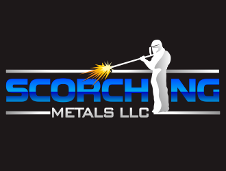 Scorching Metals LLC  logo design by YONK
