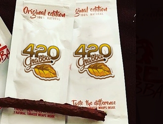 420 Grabba logo design by gogo