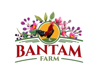 Bantam Farm logo design by jaize