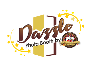 Dazzle Photo Booth by Custom Casino Events logo design by YONK