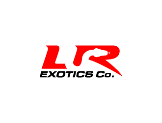 LR Exotics  logo design by denfransko