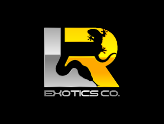 LR Exotics  logo design by fastsev