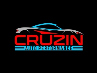 Cruzin auto performance  logo design by b3no