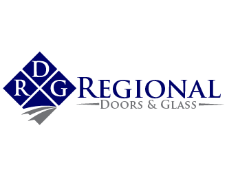 Regional Doors & Glass logo design by THOR_
