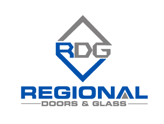 Regional Doors & Glass logo design by THOR_