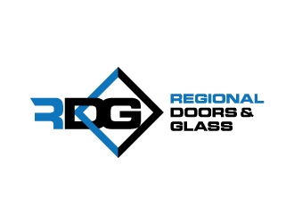 Regional Doors & Glass logo design by yans