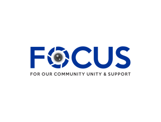 FOCUS: For Our Community Unity & Support logo design by ubai popi