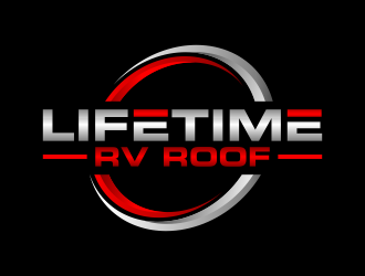 Lifetime RV Roof logo design by ubai popi