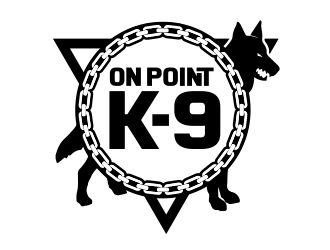 On Point K-9 logo design by BeDesign