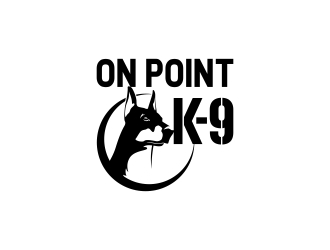 On Point K-9 logo design by naldart