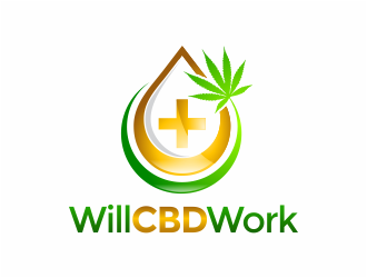 Will CBD Work logo design by mutafailan