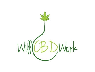 Will CBD Work logo design by Gaze