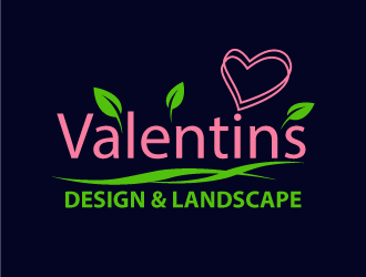 Valentins Design & Landscape logo design by Muhammad_Abbas