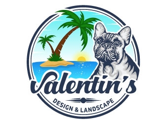 Valentins Design & Landscape logo design by DesignPal