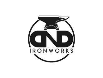 DnD Ironworks logo design by fastsev