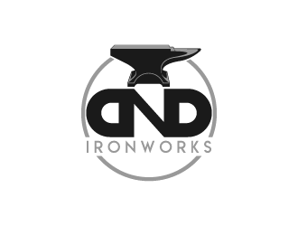 DnD Ironworks logo design by fastsev
